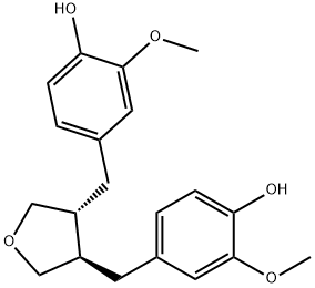 3,4-二香草基四氢呋喃 结构式