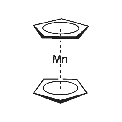双(环戊二烯)锰 结构式