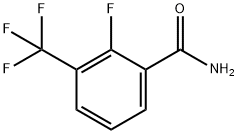 2-氟-3-(三氟甲基)苯甲酰胺 结构式