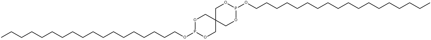 3,9-双十八烷氧基-2,4,8,10-四氧-3,9-二磷螺环[5.5]十一烷 结构式