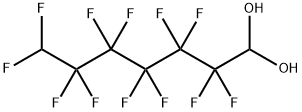 7H-十二氟庚醛水合物 结构式