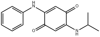 2-(异丙基氨基)-5-(苯氨基)环己-2,5-二烯-1,4-二酮 结构式