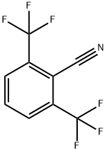 2,6-双(三氟甲基)苯甲腈 结构式