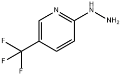 2-肼基-5-三氟甲基吡啶 结构式