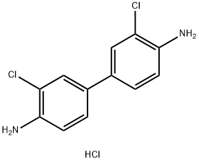 3,3′-二氯联苯胺二盐酸盐 结构式