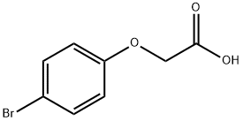 4-溴苯氧基乙酸 结构式