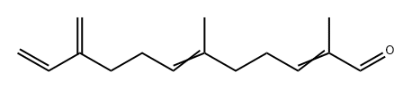 β-甜橙醛 结构式