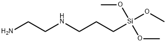 N-氨乙基-γ-氨丙基三甲氧基硅烷 结构式