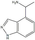 1-(1H-吲唑-4-基)乙胺 结构式