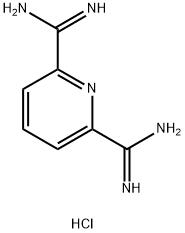 吡啶-2,6-二甲脒二盐酸盐 结构式