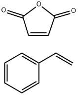 聚(苯乙烯-alt-马来酸)钠盐 结构式