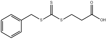 3-苄基硫烷基硫代羰基硫烷基丙酸 结构式