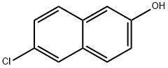 2-氯-6-羟基萘 结构式