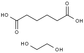 聚(己二酸乙二醇酯) 结构式