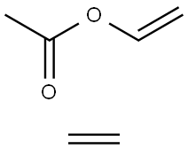 乙烯-醋酸乙烯酯共聚物 结构式