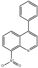 8-硝基-4-苯基喹啉 结构式
