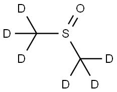 二甲基亚砜-d6 结构式