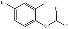 4-溴-1-(二氟甲氧基)-2-氟苯 结构式