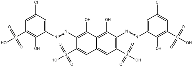 氯代磺酚C 结构式