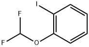 1-(二氟甲氧基)-2-碘苯 结构式