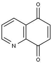 5,8-喹啉二酮 结构式