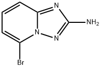 5-溴-[1,2,4]三唑并[1,5-a]吡啶-2-胺 结构式