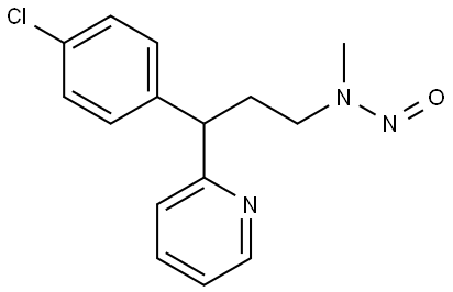 N-亚硝基氯苯那敏EP杂质C 结构式