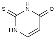 2-硫脲嘧啶 结构式
