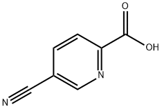 5-氰基-2-吡啶羧酸 结构式
