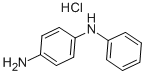 4-氨基二苯胺盐酸盐 结构式