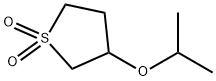 3-异丙氧基四氢噻吩-1,1-二氧化物 结构式