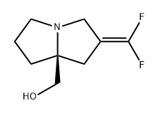 (S)-(2-(二氟亚甲基)四氢-1H-吡咯嗪-7a(5H)-基)甲醇 结构式