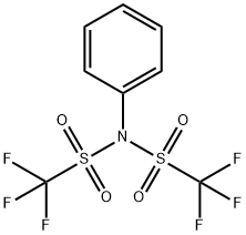 N-苯基双(三氟甲磺酰亚胺) 结构式