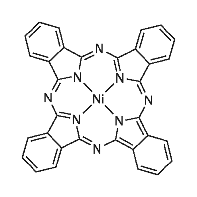 酞菁镍(II) 结构式