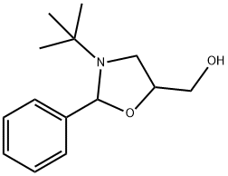 3-叔丁基-2-苯基恶唑烷-5-甲醇 结构式