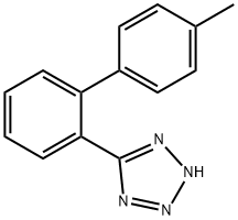 5-(4'-甲基-[1,1'-联苯基]-2-基)-1H-四氮唑 结构式