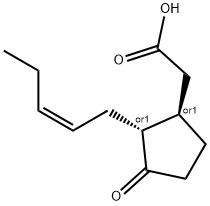 (+/-)-茉莉酸 结构式