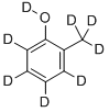 邻甲酚-d8 结构式