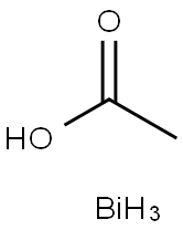 乙酸铋(III) 结构式