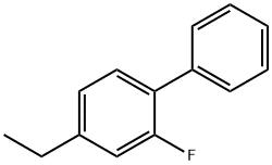 4-乙基-2-氟-1,1'-联苯 结构式
