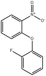 2-氟苯基-2'-硝基苯基醚 结构式