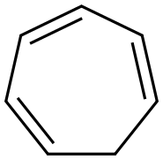 1,3,5-环庚三烯 结构式