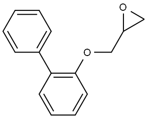 邻苯基苯酚缩水甘油醚 结构式