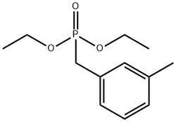 3-(二乙基膦酰甲基)甲苯 结构式