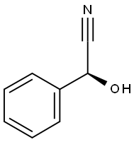 (S)--α-羟基苯乙腈 结构式