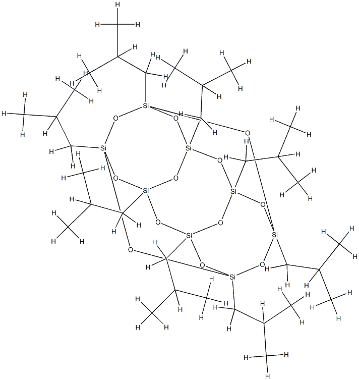 八异丁基-POSS 结构式