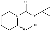 (S)-N-Boc-2-哌啶甲醇 结构式