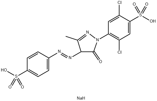 酸性黄 17 结构式