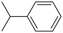 异丙苯 结构式