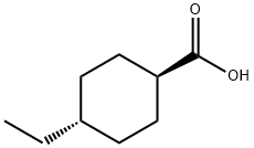 反-4-乙基环己羧酸 结构式
